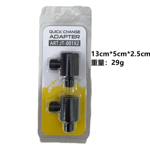 Connecteur à changement rapide pour la pêche à la <span class=keywords><strong>carpe</strong></span>, adaptateur <span class=keywords><strong>en</strong></span> aluminium à verrouillage par torsion, accessoires de pêche sécurisés et durables pour rod pod - Product Image 2