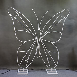 Soporte de Fondo de Mariposa de Metal DIY Arco de Boda Estructura de Arco <span class=keywords><strong>Gigante</strong></span> en Forma de Mariposa para Decoración de Bodas Fiestas de Cumpleaños y Ceremonias - Product Image 3