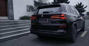 Convient pour BMW X5 E70 2008-2013 Upgrade 2024 X5 <span class=keywords><strong>GO5</strong></span> LCI M-tech Kit de carrosserie pare-chocs avant et arrière capot moteur Kit de carrosserie Frender - Product Image 5