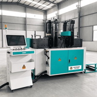 Máquina de Rolado de Perfiles CNC de Alta Resistencia 4800kg ±0.1mm, Dobladora Hidráulica para Curvado de Tubos Cuadrados de Acero Inoxidable