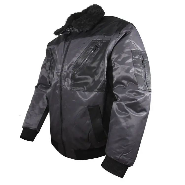 2021 OEM डिजाइन सुरक्षा पहनने Mens टवील पायलट जैकेट mens बॉम्बर जैकेट mens कस्टम windbreak जैकेट