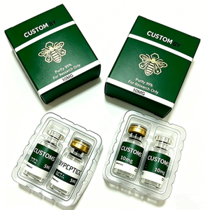 Scatola Pieghevole in Carta per Etichette di Fiale di Medicinali e Pillole da 3ml, Design Personalizzato Gratuito, Vassoio in Plastica Riutilizzabile Ecologico - Product Image 3