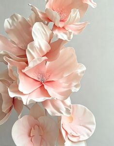 Flores Gigantes Hechas a Mano de Durazno, Cerezo y Magnolia, Ideales para Decoración de Ventanas de Bodas, Personalización de Fábrica - Product Image 4