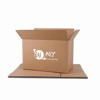Großhandel Große 3-lagige 5-lagige 7-lagige verdickte feste Wellpappe Karton Kartons für den Versand flach verpackte Kartons