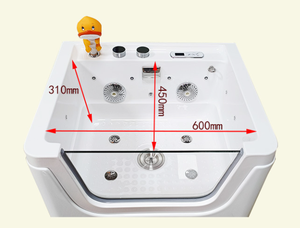 PetFit Source Factory Bain Spa à l'Ozone pour Chiens et Chats de Petite Taille, Machine à Bulles pour Salon de Toilettage et Spa Canin - Product Image 4