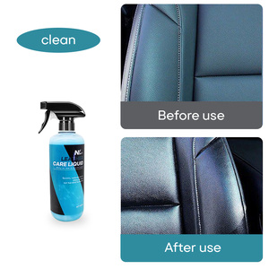 NC Car <b>Leather</b> Cleaner Conditioner Interior Care Kit Multi-Purpose pH Neutral No Rinse Liquid <b>Restore</b> Shine Prevent Cracking - Product Image 5