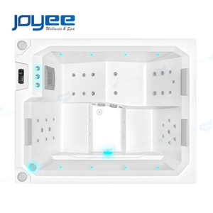 JOYEE Spa <span class=keywords><strong>de</strong></span> jardin extérieur pour 3 personnes, fabricant OEM, pour B&B, hôtels et jardins, usine chinoise réputée - Product Image 4