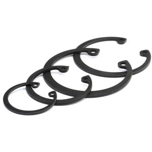 ボア用ブラックリン酸塩DIN472内部外部ベアリング保持リングサークリップ - Product Image 2