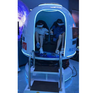 Cabina spaziale VR 2026 nuova macchina da gioco Arcade da <span class=keywords><strong>2</strong></span> <span class=keywords><strong>persone</strong></span> 5D VR/AR/MR attrezzatura per realtà virtuale 9D simulatore di montagne russe - Product Image 4