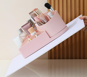 <span class=keywords><strong>Organisateur</strong></span> <span class=keywords><strong>de</strong></span> <span class=keywords><strong>maquillage</strong></span> en plastique PP multifonctionnel durable Porte-stylo <span class=keywords><strong>rotatif</strong></span> Pinceaux cosmétiques Mallette <span class=keywords><strong>de</strong></span> rangement Rectangle <span class=keywords><strong>Organisateur</strong></span> <span class=keywords><strong>de</strong></span> maison - Product Image 4