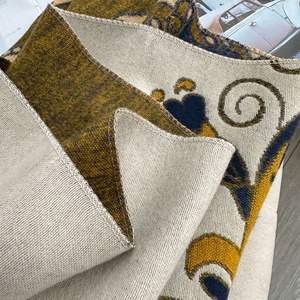 OEM Bufanda de <span class=keywords><strong>lana</strong></span> Otoño Invierno nueva bufanda estampada retro bufanda larga de mujer chal cálido grueso floral - Product Image 6