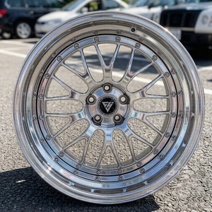 Jantes forgées sport FHJ 2 pièces 18'' 19'' 5x112 5x114.3 5x120 chromées pour <span class=keywords><strong>BMW</strong></span> M2 <span class=keywords><strong>M3</strong></span> M4 <span class=keywords><strong>E36</strong></span> E46 Mercedes Audi Porsche 911 997 - Product Image 1