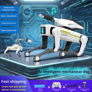 Cane Robot Programmabile Intelligente per Bambini, Telecomandato, AI Bionico, Giocattolo Educativo con Funzioni di Sparo, Presa, Saluto e Voce - Product Image 2