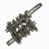 Ensemble d'engrenages à 6 vitesses pour arbre principal et contre-arbre de transmission CBB250, compatible avec les moteurs à arbre d'équilibrage CBB150 et CBB200