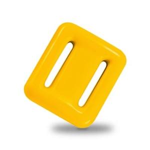 Pesi da Immersione Sinodiving in PVC Giallo Pastello Viola, Pesi per Immersioni Subacquee 0,5kg, Piombi Rivestiti in ABS 1kg, PVC Morbido - Product Image 1