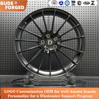 Jante de voiture sport forgée GUDE, 1 pièce, 15, 18, 19-26 pouces, concave profond, bronze mat, 5x112, 5x120, pour voitures de luxe, pour BMW