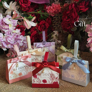 CSMD 100 pièces fabricants chinois en gros fournisseurs de Yiwu matériel de papier bon marché boîte de faveurs de mariage de couleur rose pour les fêtes - Product Image 6