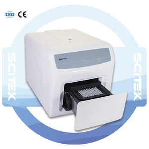 Système de <span class=keywords><strong>PCR</strong></span> quantitative en temps réel portable SCITEK pour <span class=keywords><strong>laboratoire</strong></span>, capacité de 8 échantillons, lumière d'excitation LED simple - Product Image 5