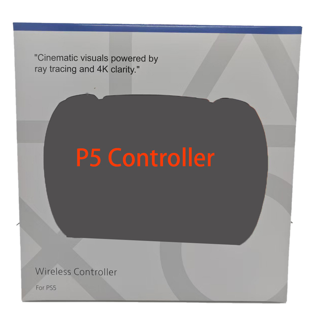 For Wireless for Ps5 Controller Ergonomic Design Dual-impact Control Lever Turbo Button Gamepad Controller
