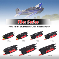 Moteur brushless haute vitesse V2 avec kit moteur ESC BLDC pour voitures RC 1/10, modèles d'avions à voilure fixe et mini-drones