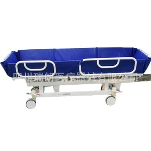 Carrito de baño Sichuan Ruilang RT080 con altura ajustable, carro médico para ancianos y pacientes postrados en cama - Product Image 1