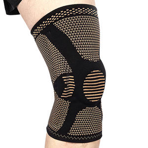 Genouillère en silicone antidérapante avec lettres, réglable, élastique, respirante, unisexe, pour la gym, le sport, le fitness, l'entraînement et la sécurité - Product Image 6