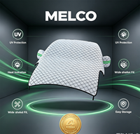Housse de voiture en tissu Oxford personnalisable certifiée BSCI, laminée en aluminium, finition brillante, protection UV à 99 %, imperméable, anti-grêle
