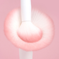 Juego de 11 Brochas de Maquillaje Veganas Blancas de Alta Gama para Mujer, Brochas de Maquillaje Profesionales de Lujo de Marca Privada Personalizadas