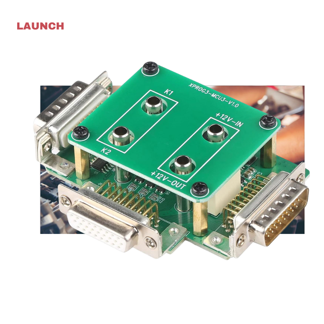 For LAUNCH Immobilizer Programmer Mcu3 Kit All Key Lost Work for Benz with GIII Xprog 3 Mcu3 Adapter Plugs