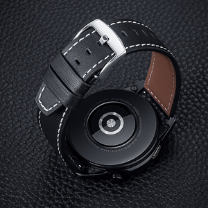 Correa de Cuero Genuino de Lujo Upro para Huawei Watch GT3 Pro 22mm, Correa de Repuesto de Piel de Vaca Premium para Reloj Inteligente - Product Image 5