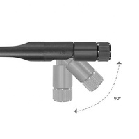 Antenne MyAntenna 2400-2500/5100-7000MHz 50 Omni 134MM en caoutchouc, antenne courte 4G LTE 5G WiFi pour communication externe avec connecteur