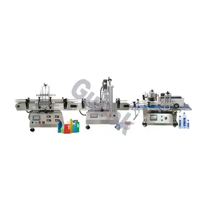 Automatic liquid filling and capping sealing equipment screwing machine