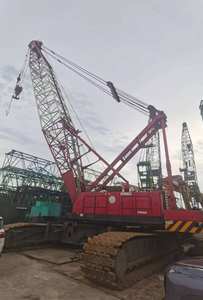 Gebrauchte Kobelco <span class=keywords><strong>7250</strong></span> 250 Tonnen Raupen kran mit geringer Arbeitszeit und Wipp ausleger zum Verkauf - Product Image 2