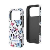 Coque de téléphone portable magnétique 2-en-1 par sublimation 3D personnalisée de haute qualité pour iPhone 16 Pro/16/17 Pro Max