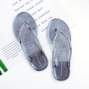 Custom logo Design <strong>Jelly</strong> Flipflops Upper Beach Slippers Indoor Outdoor Women Ladies Flipflop Home Slides Slipper <strong>Flip</strong> <strong>Flop</strong> - Product Image 5