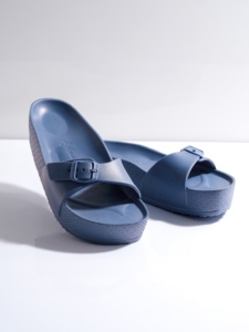Tongs de plage pour femmes, style hôtelier personnalisé, antidérapantes, respirantes, à bout ouvert, tendance mode, talon haut – Meilleures ventes - Product Image 3