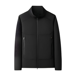 Veste Softshell Imperméable en Polyester 320 g/m² avec Col Montant et Logo Frontal, Veste de Chasse à Capuche pour Marques de Vêtements Américaines – Vente en Gros - Product Image 1