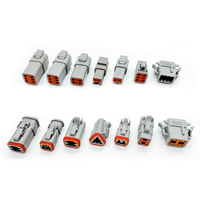 Conector automotriz Amphenol original de 2 pines y AW2P de 2 pines Receptáculo de la serie AT de 2 pines, 100% nuevo y original