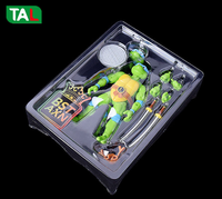 Boîte sous vide personnalisée en PET/PVC transparente pour figurines de poupées en matériaux recyclés, idéale pour la promotion de jouets pour enfants en supermarché