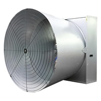 Ventilateur d'évacuation en forme de cône pour grande ferme avicole, pour étable à vaches, poulailler, élevage