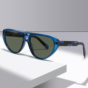 Gafas de sol unisex de alta calidad con montura TR90, lentes polarizadas UV400, estilo ojo de gato, para protección solar, moda y conducción. - Product Image 1