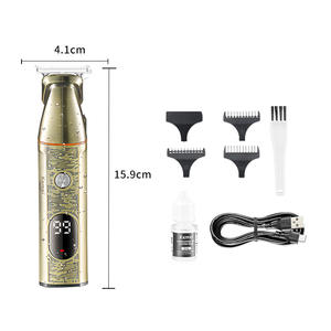 เครื่องตัดผมไฟฟ้าเคเมอิ KM-865 เครื่องตัดผมแบบชาร์จไฟได้พร้อมจอแสดงผลดิจิตอลกันน้ำสำหรับใช้ในบ้าน - Product Image 3