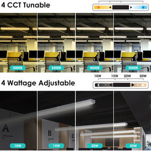 Noonlight 30W 40W 60W 80W 4ft 8ft Cct Potencia Ajustable Bahía baja Escalera lineal Lámpara con sensor de movimiento - Product Image 4