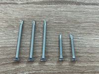 Vis autoperceuses à tête fraisée Phillips DIN7504P Grade 4.8, acier au carbone zingué M3.5 M4.2 M4.8 M5.5 M6.3