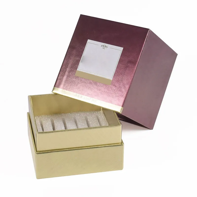 Индивидуальный дизайн, упаковочная коробка для ухода за кожей, подарочный набор, Упаковочная крышка и базовые картонные упаковочные коробки