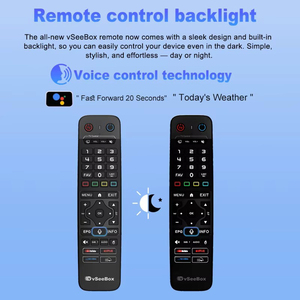 Vessbox V6 <b>MAX</b> US Market TV Box Voice Control Network Set-Top Box for American Households Hotel Solution <b>Smart</b> Set Top Box - Product Image 4