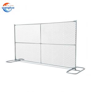 Clôture de chantier portable de haute qualité 6x12 pieds, utilisée pour les clôtures temporaires de chantier, les événements, les clôtures en chaîne à maillons bon marché - Product Image 3