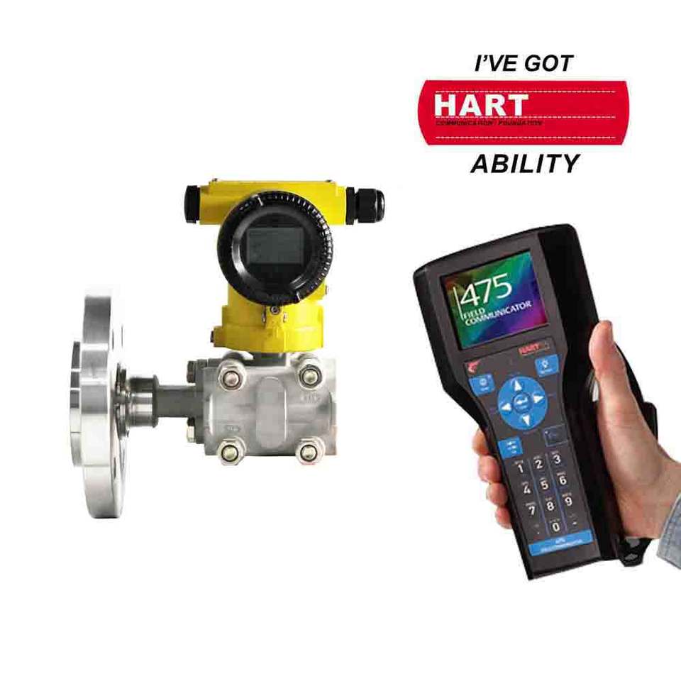 4~20mA HART Display Flange Differential Pressure Level Transmitter ...