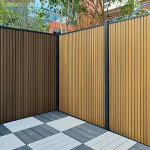 Cercado de Privacidad de Alta Calidad, Decorativo, de Madera y Plástico Compuesto (WPC) para Casa y <span class=keywords><strong>Parque</strong></span> - Product Image 4