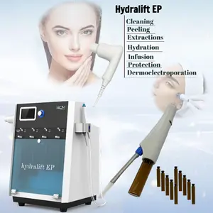 Mesin uap hidra hidra perawatan wajah, alat perawatan kulit Hydrabody portabel penggunaan SPA
